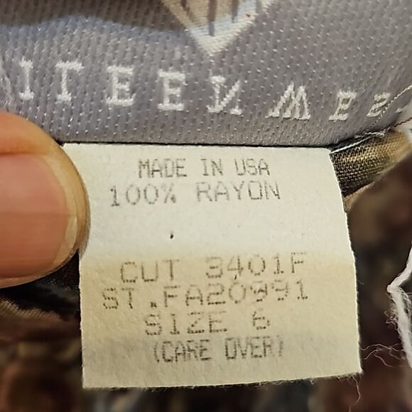 Eileen West vintage dress size 6 - Picture 11 of 12